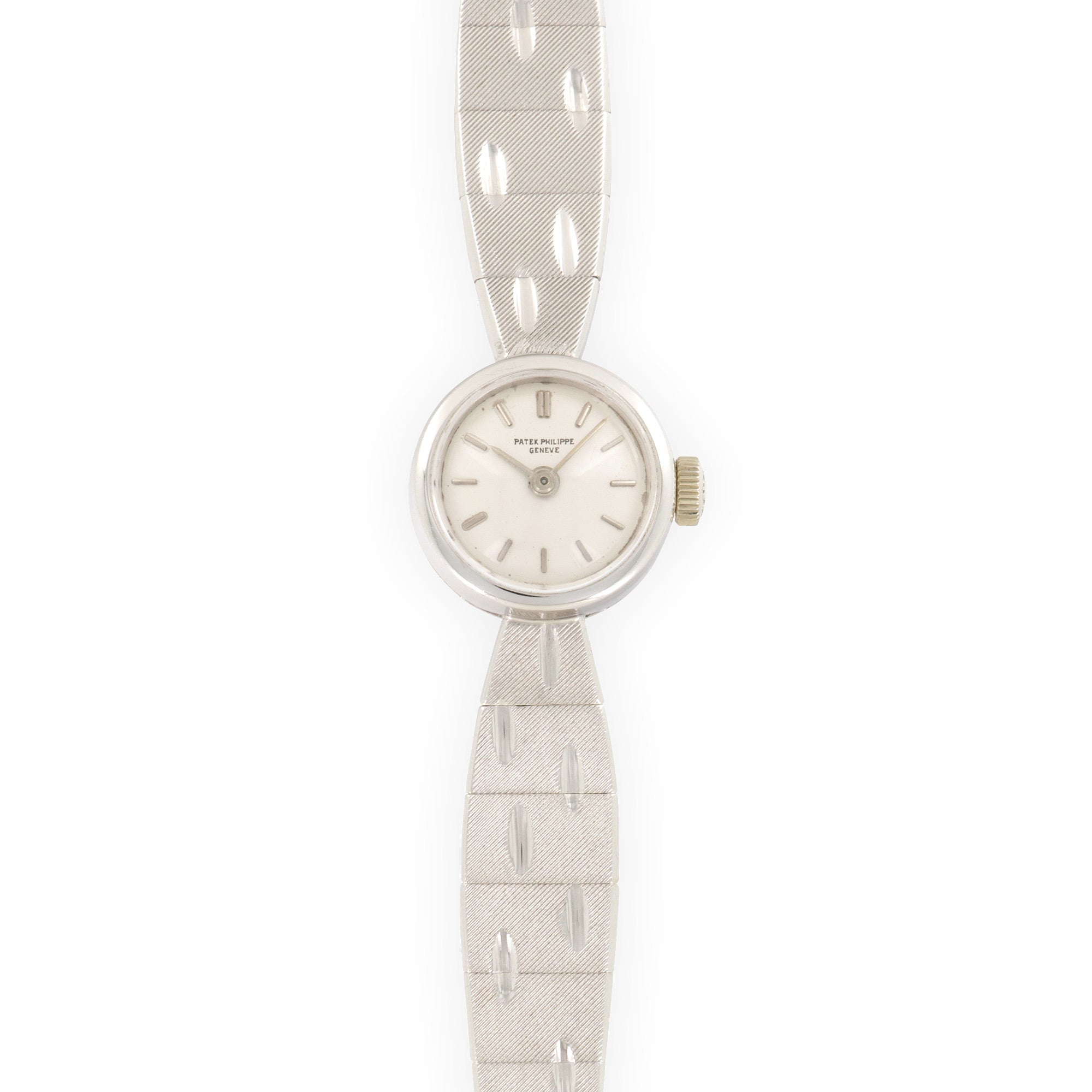 Patek Philippe - Patek Philippe White Gold Bracelet Watch, Ref. 3266 - The Keystone Watches