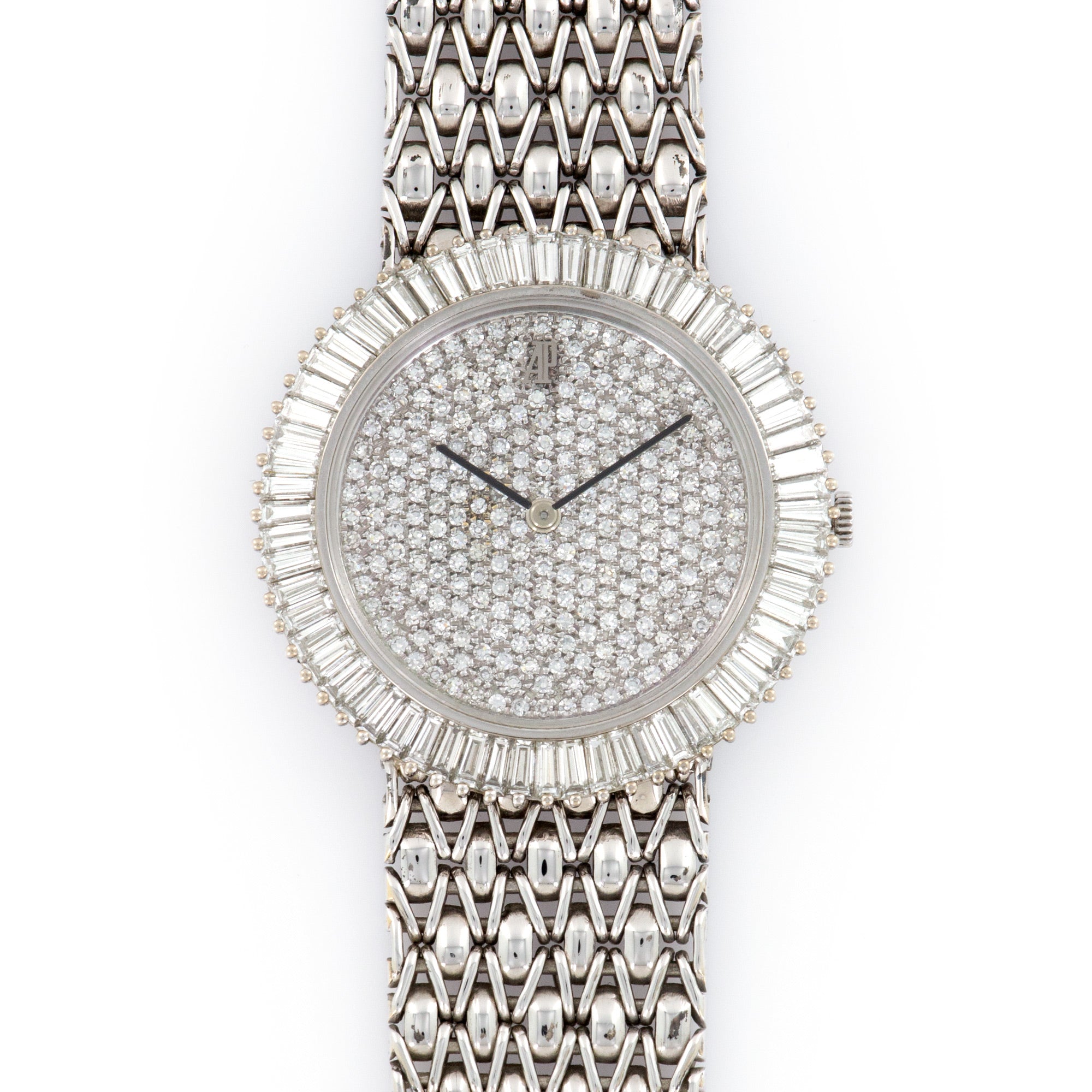 Audemars Piguet - Audemars Piguet White Gold Diamond Bracelet Watch - The Keystone Watches