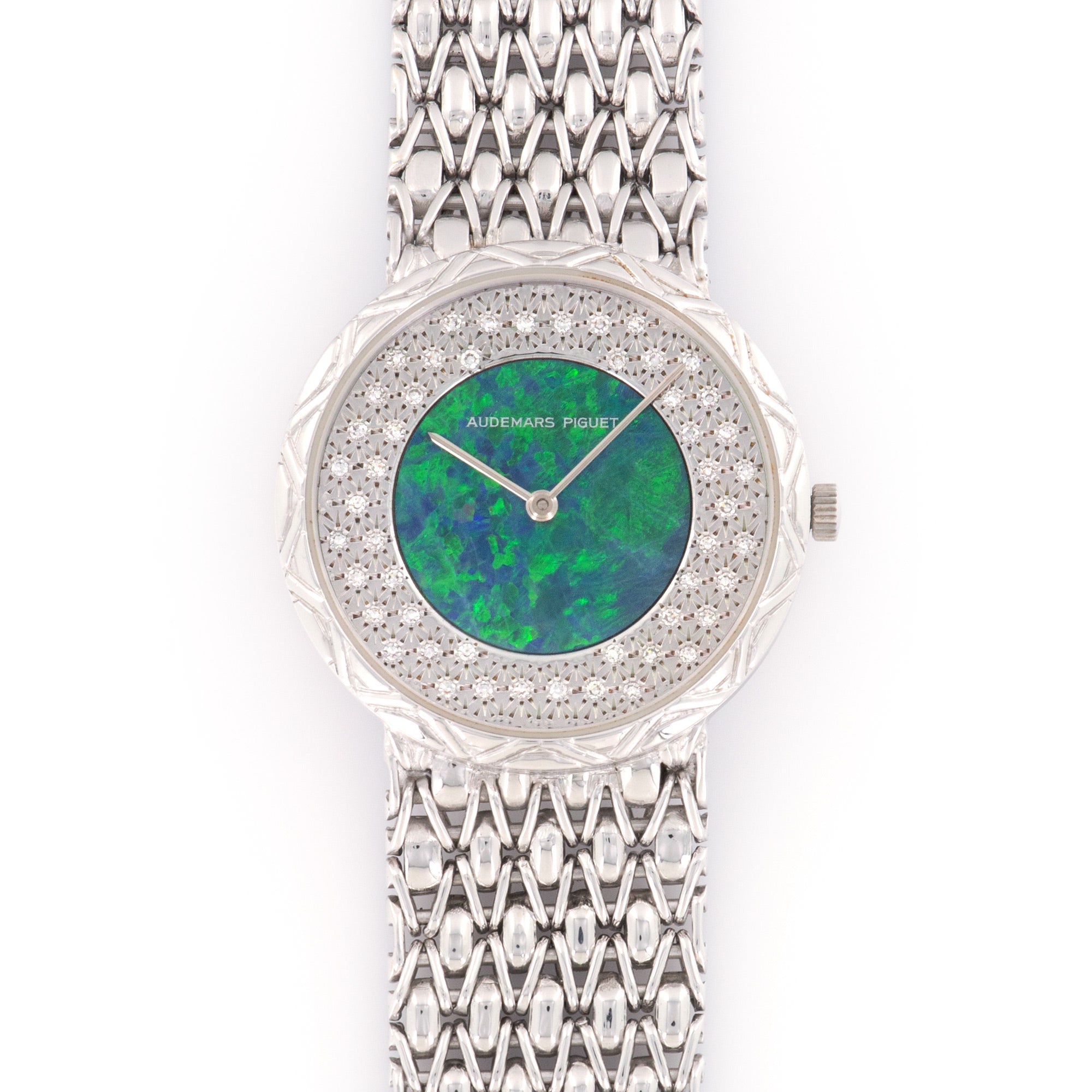 Audemars Piguet - Audemars Piguet White Gold Opal Diamond Watch - The Keystone Watches
