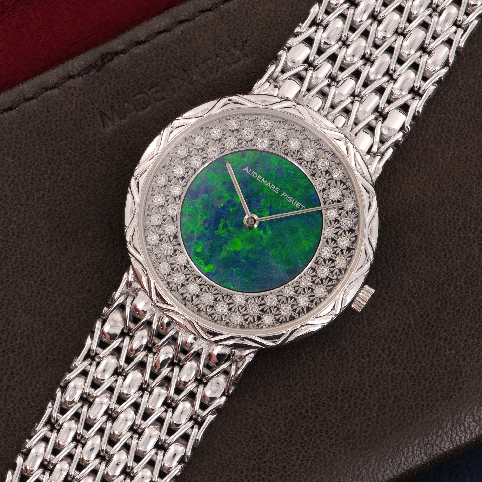 Audemars Piguet - Audemars Piguet White Gold Opal Diamond Watch - The Keystone Watches