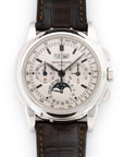 Patek Philippe - Patek Philippe White Gold Perpetual Calendar Chronograph Watch Ref. 5970 - The Keystone Watches