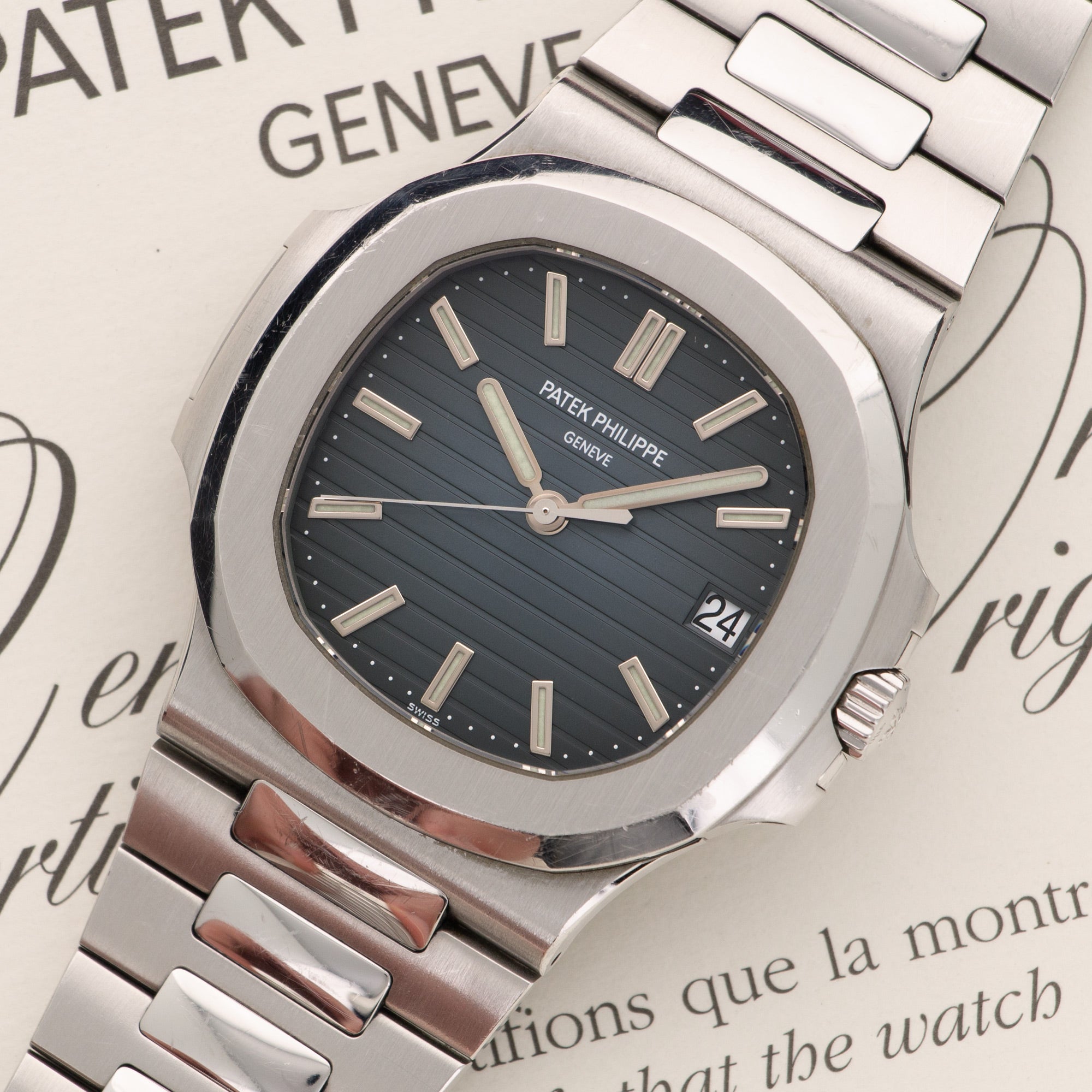 Patek Philippe - Patek Philippe Steel Nautilus Watch Ref. 5711 with Original Box and Papers - The Keystone Watches