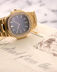 Patek Philippe - Patek Philippe Yellow Gold Nautilus Diamond Jumbo Watch Ref. 3700 - The Keystone Watches