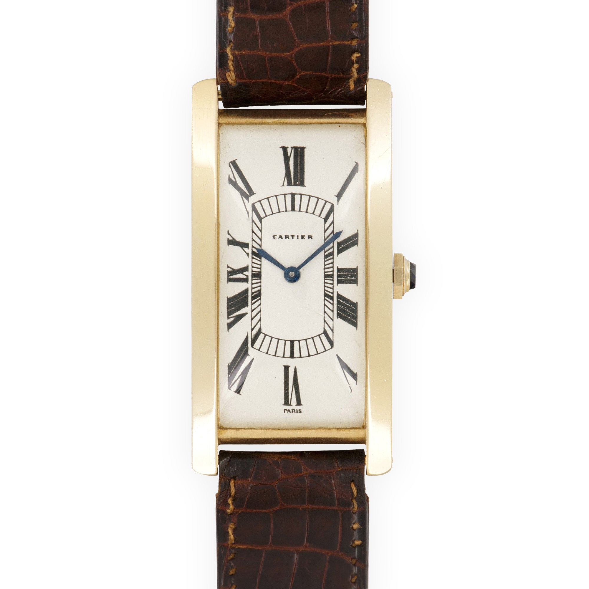 Cartier - Cartier Yellow Gold Tank Cintree Watch, Circa 1970 - The Keystone Watches