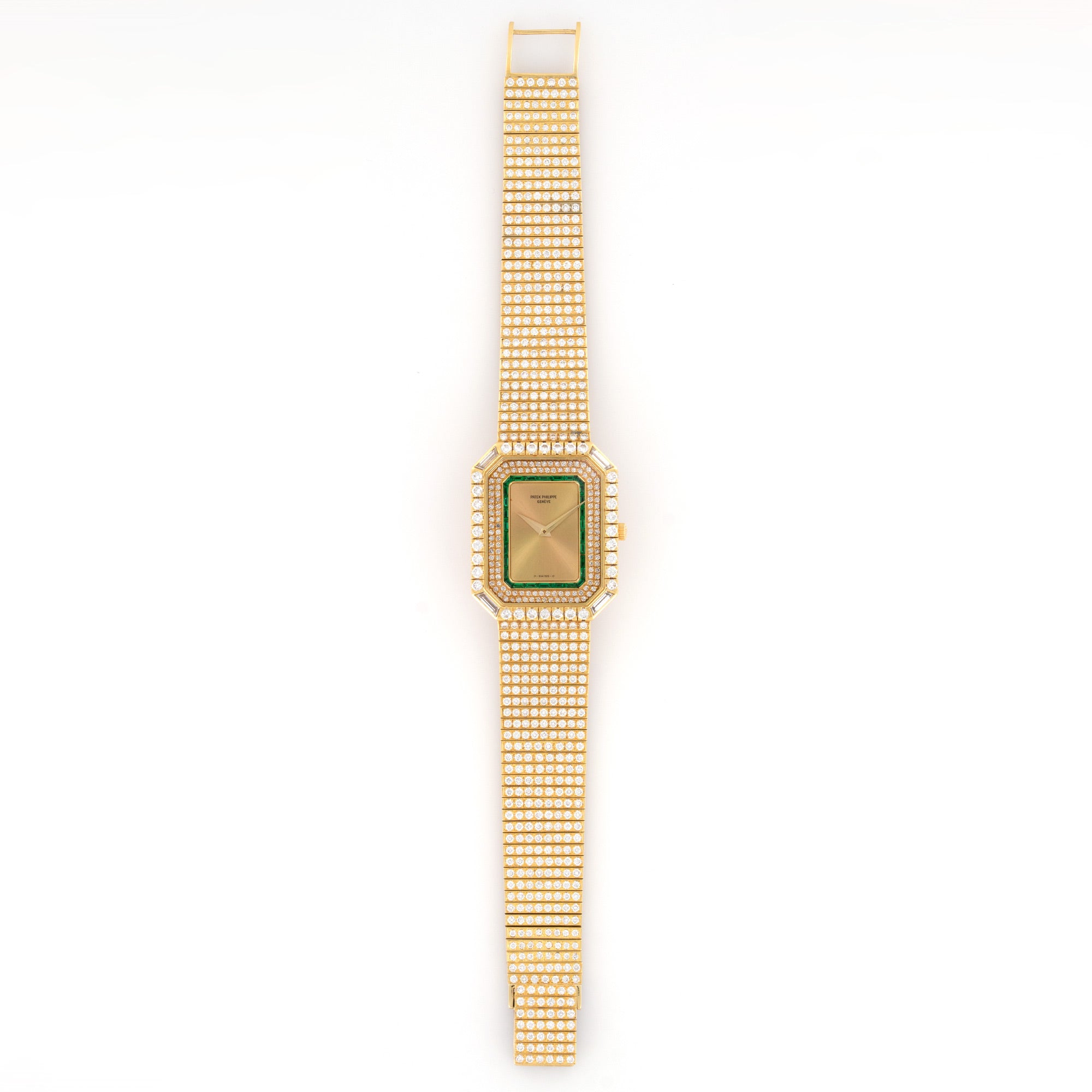 Patek Philippe - Patek Philippe Yellow Gold Diamond & Emerald Watch - The Keystone Watches
