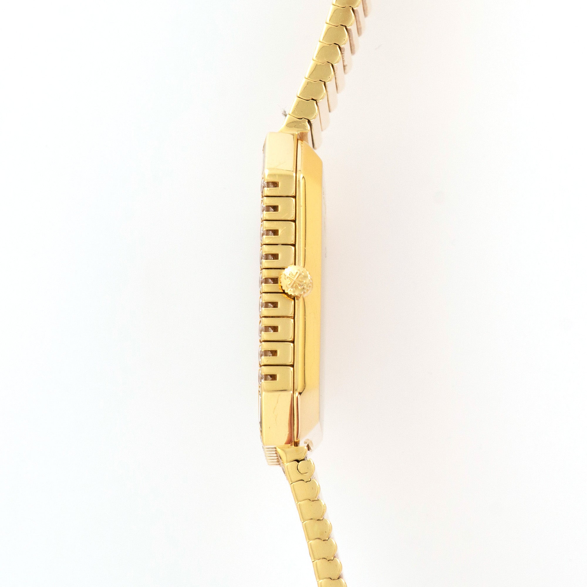 Patek Philippe - Patek Philippe Yellow Gold Diamond & Emerald Watch - The Keystone Watches