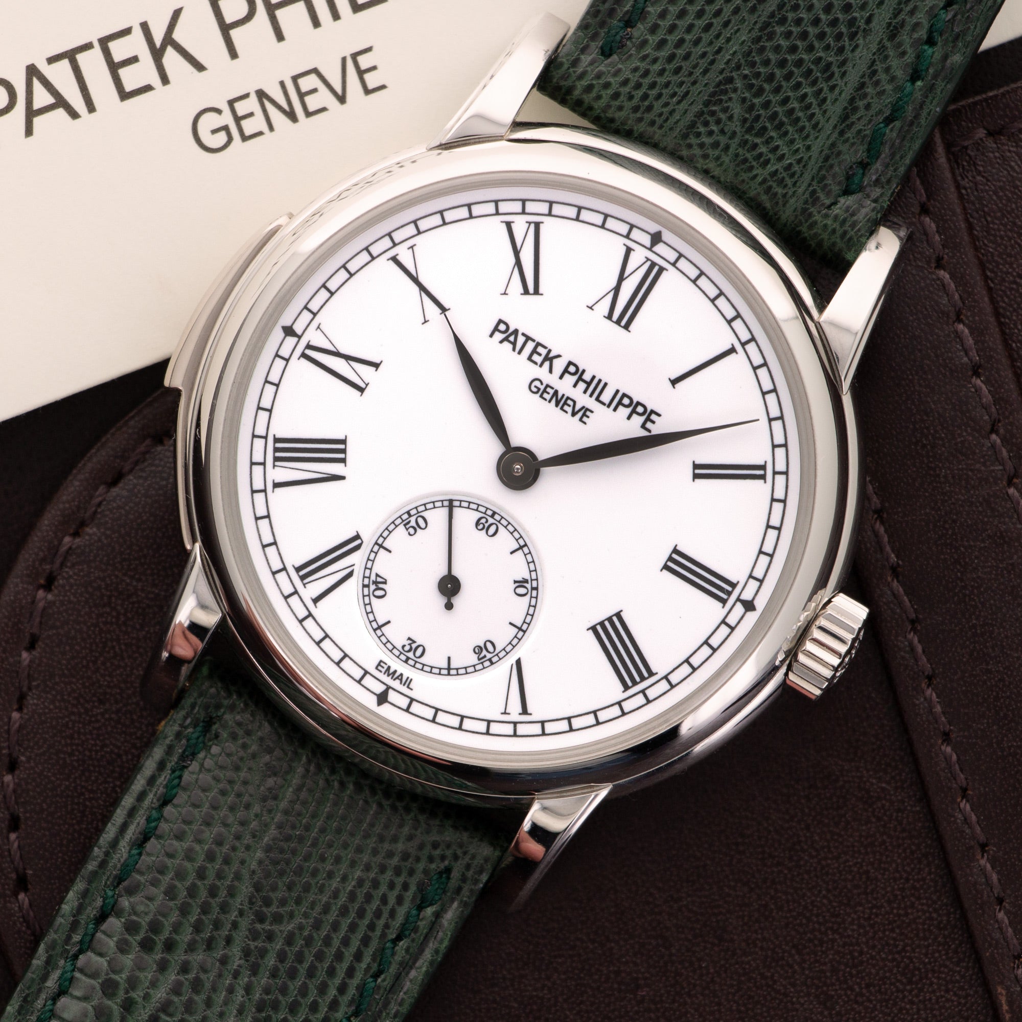 Patek Philippe - Patek Philippe Platinum Minute Repeater Watch Ref. 5078 - The Keystone Watches