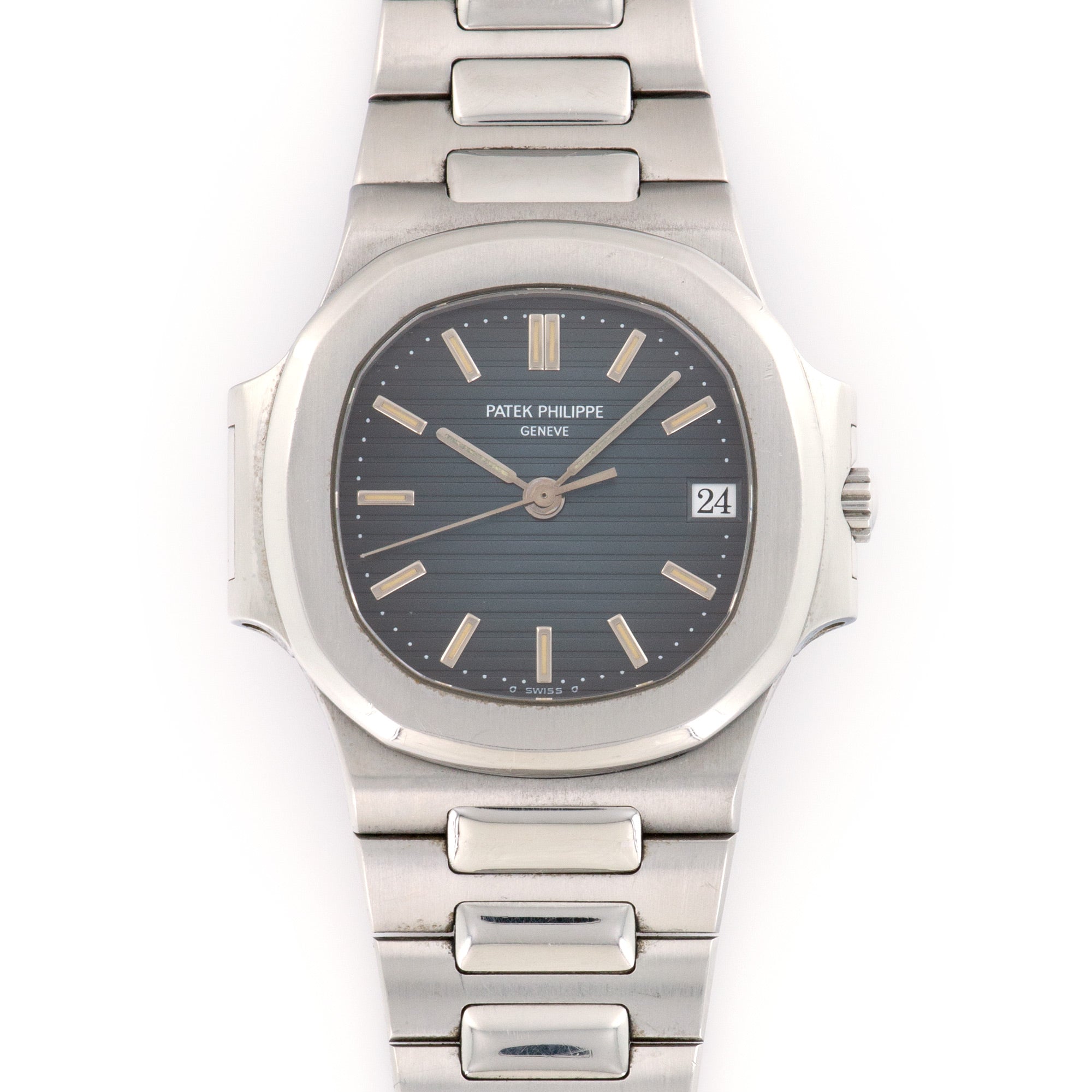 Patek Philippe - Patek Philippe Steel Nautilus Watch Ref. 3800 with Original Box and Papers - The Keystone Watches