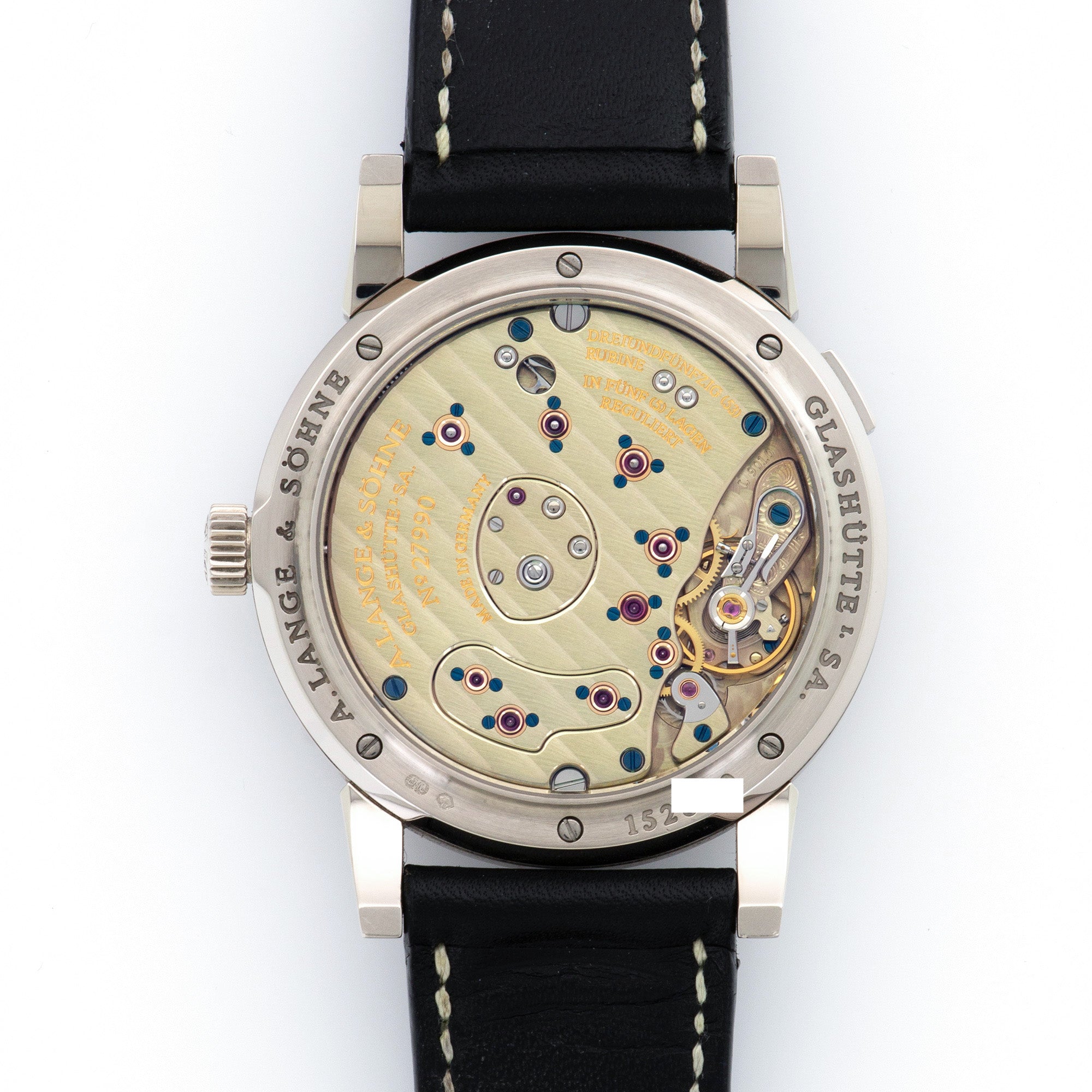 A. Lange & Sohne - A. Lange & Sohne White Gold Lange 1 Luminous Watch Ref. 101.029 - The Keystone Watches
