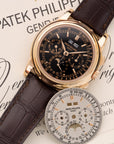 Patek Philippe - Patek Philippe Rose Gold Perpetual Calendar Chronograph Watch Ref. 5970 - The Keystone Watches