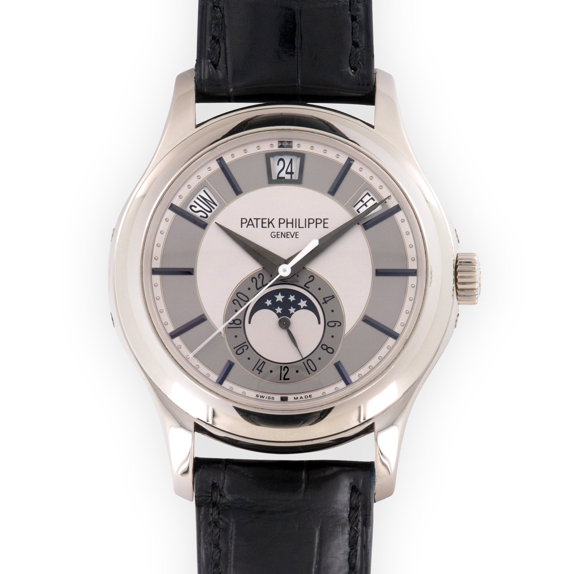 Patek Philippe - Patek Philippe Complications White Gold Annual Calendar Watch Ref. 5205 - The Keystone Watches