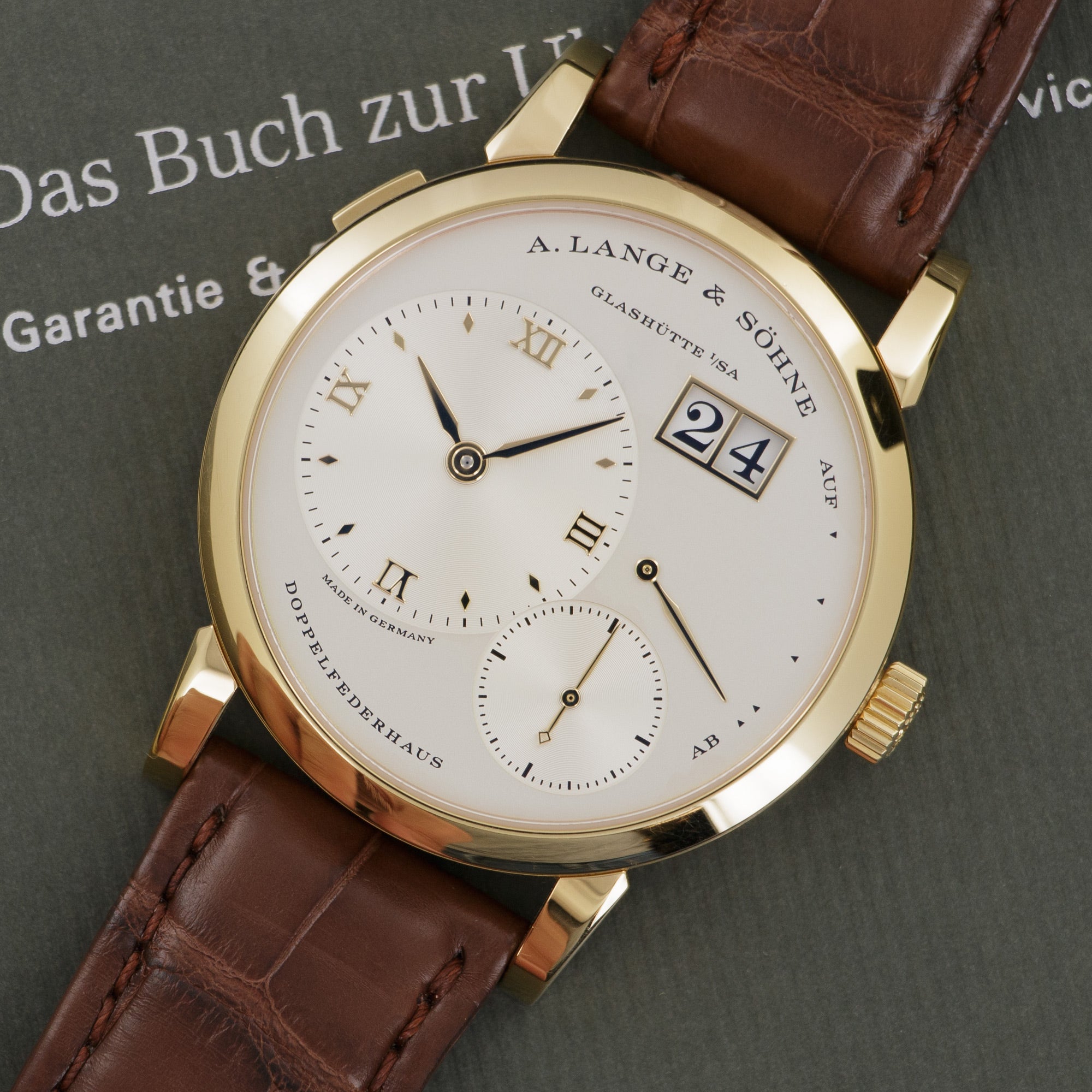 A. Lange & Sohne - A Lange & Sohne Lange 1 Yellow Gold - The Keystone Watches