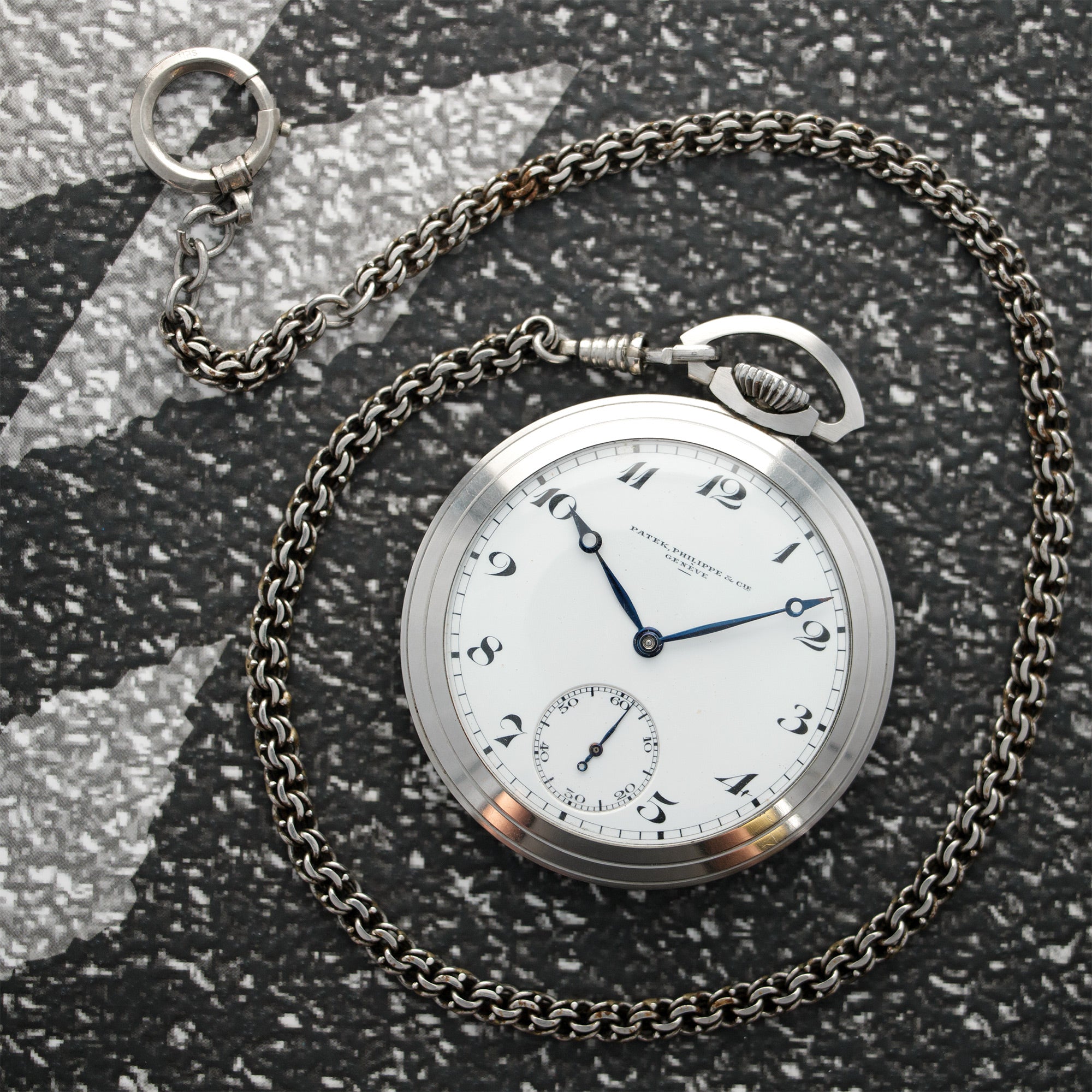 Patek Philippe - Patek Philippe Steel Pocket Watch - The Keystone Watches