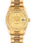 Rolex - Rolex Yellow Gold Day-Date Bark Finish Watch Ref. 18078 - The Keystone Watches