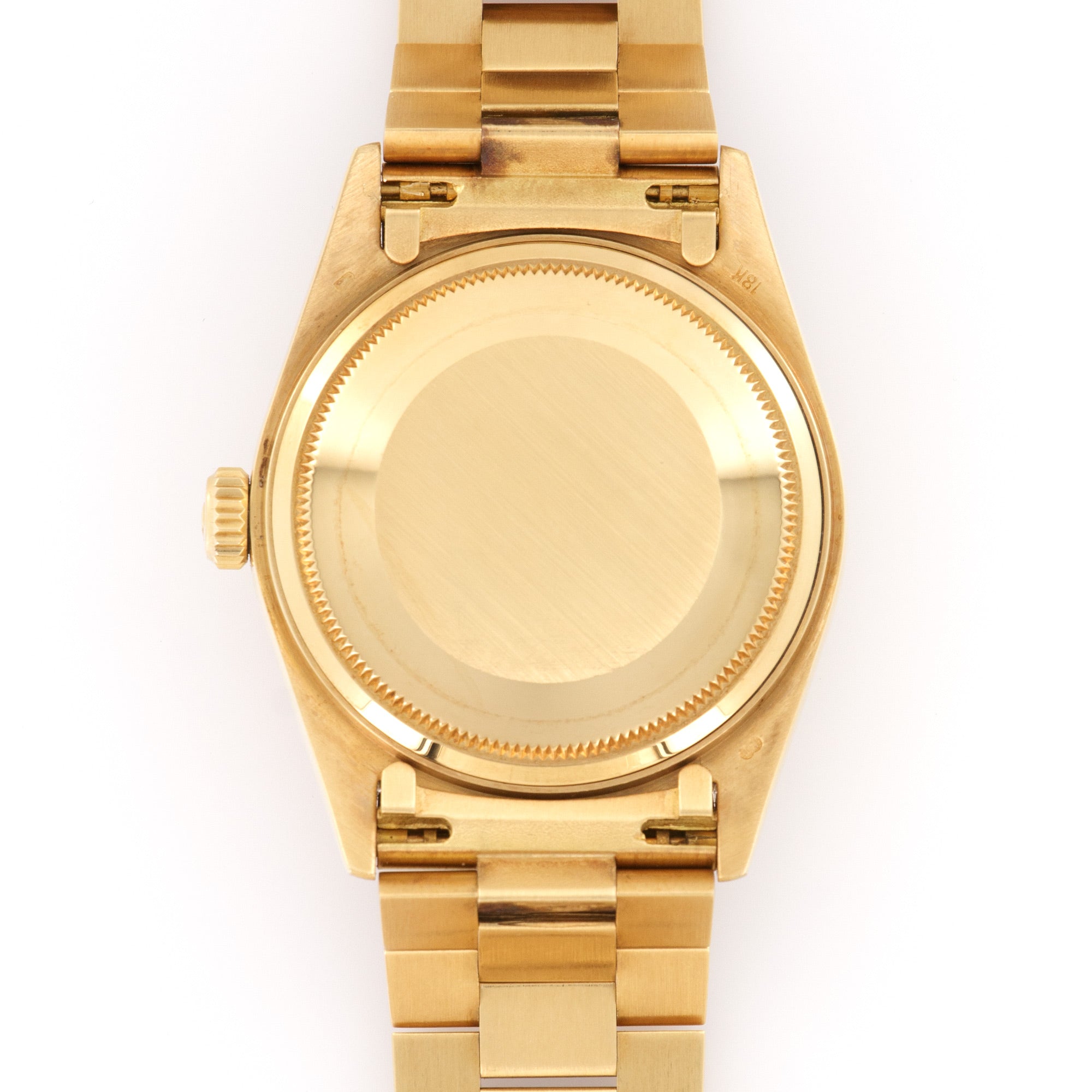 Rolex - Rolex Yellow Gold Day-Date Bark Finish Watch Ref. 18078 - The Keystone Watches