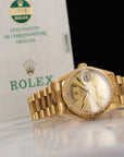 Rolex - Rolex Yellow Gold Day-Date Bark Finish Watch Ref. 18078 - The Keystone Watches