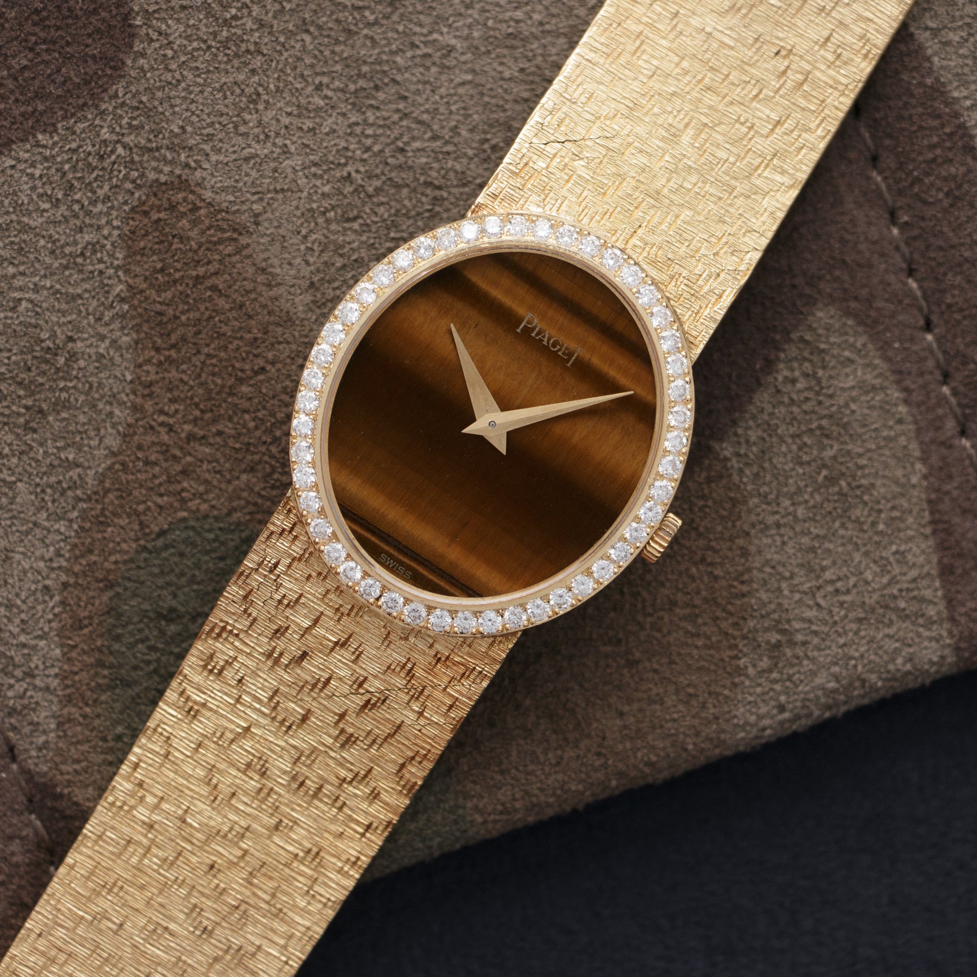 Piaget - Piaget Yellow Gold Tigerseye Watch - The Keystone Watches