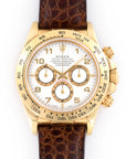 Rolex - Rolex Yellow Gold Zenith Cosmograph Daytona Watch, Ref 16518 with Original Box and Papers - The Keystone Watches