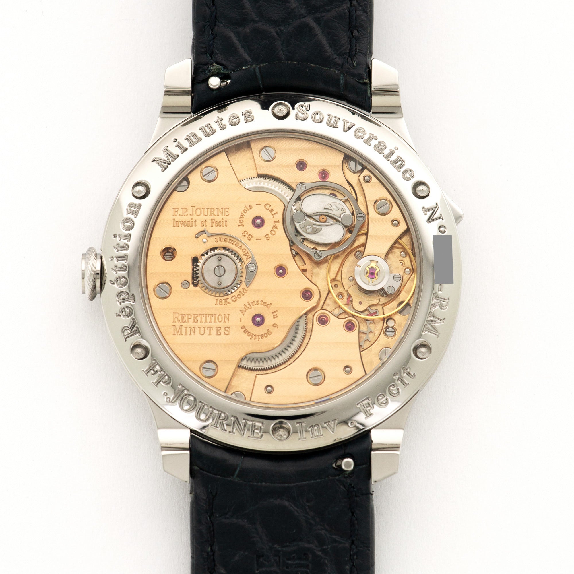 FP Journe - F.P. Journe Repetition Souveraine Minute Repeater Watch - The Keystone Watches