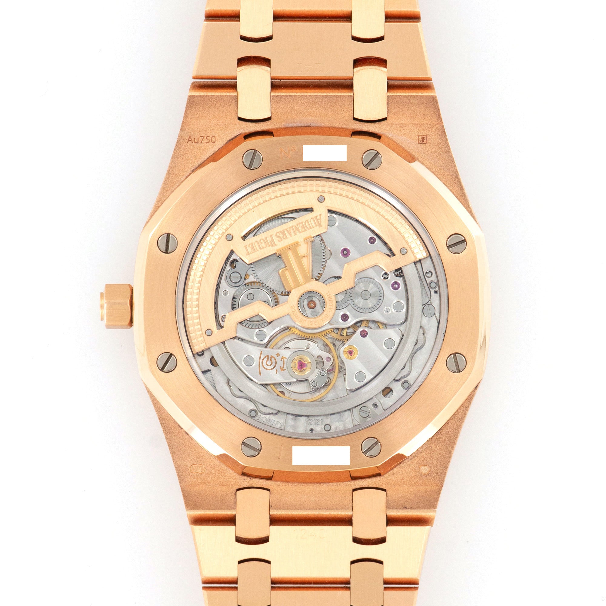 Audemars Piguet - Audemars Piguet Rose Gold Royal Oak Ultra-Thin Watch Ref. 15202 - The Keystone Watches