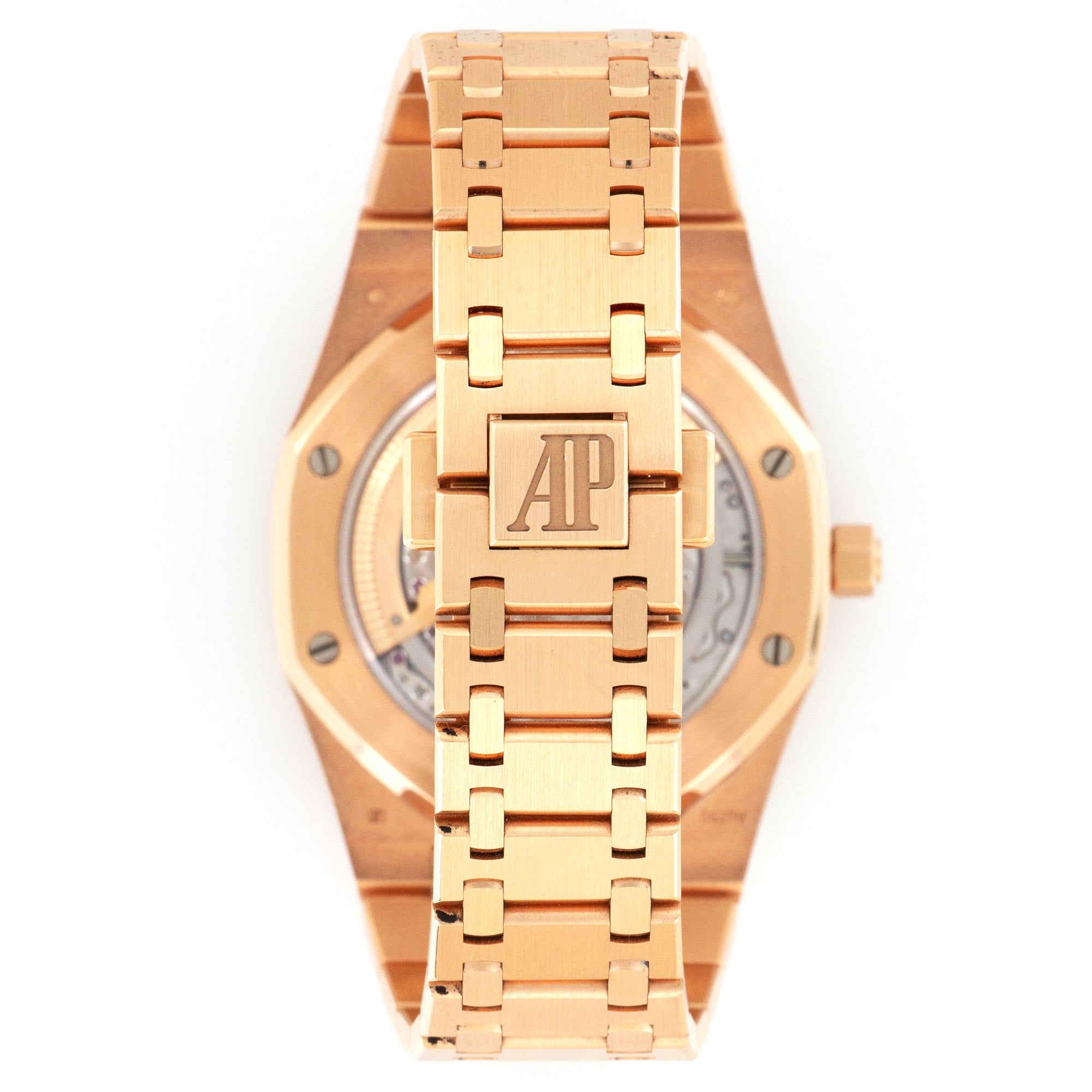 Audemars Piguet - Audemars Piguet Rose Gold Royal Oak Ultra-Thin Watch Ref. 15202 - The Keystone Watches