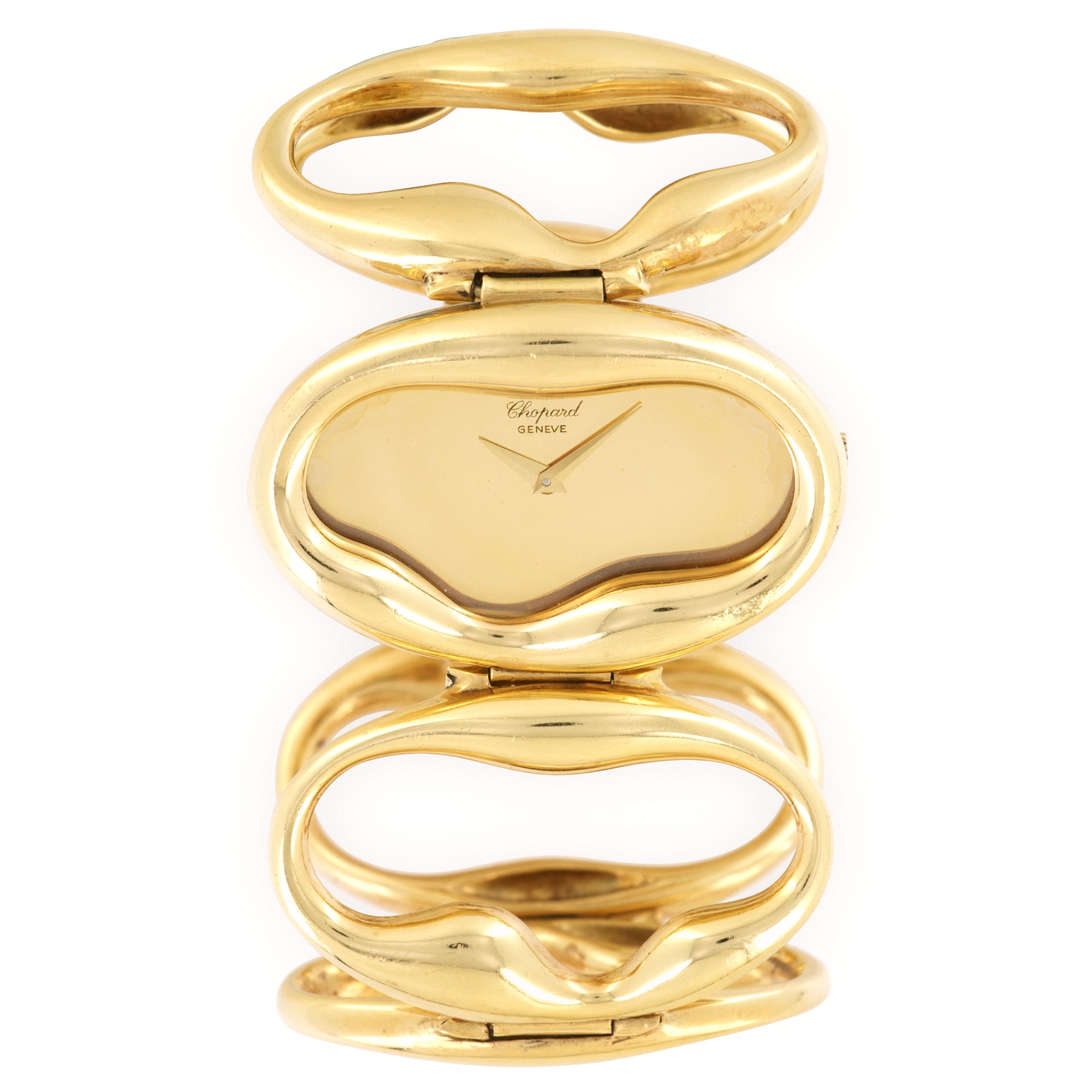 Chopard - Chopard Yellow Gold Unusual Bracelet Watch, Circa 1972 - The Keystone Watches