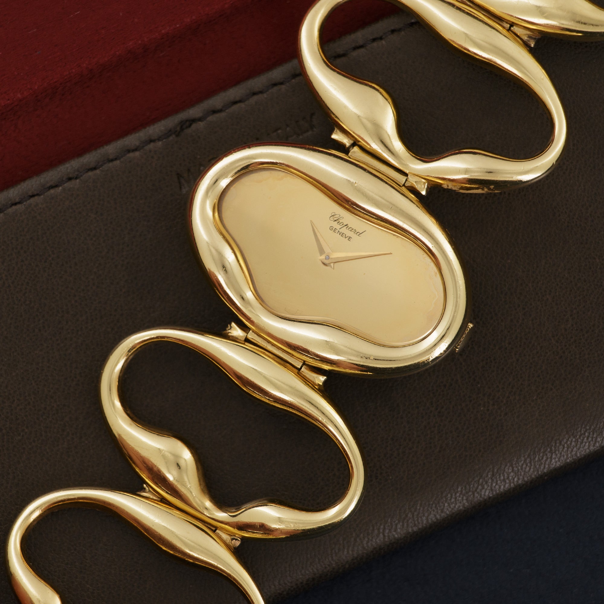 Chopard - Chopard Yellow Gold Unusual Bracelet Watch, Circa 1972 - The Keystone Watches