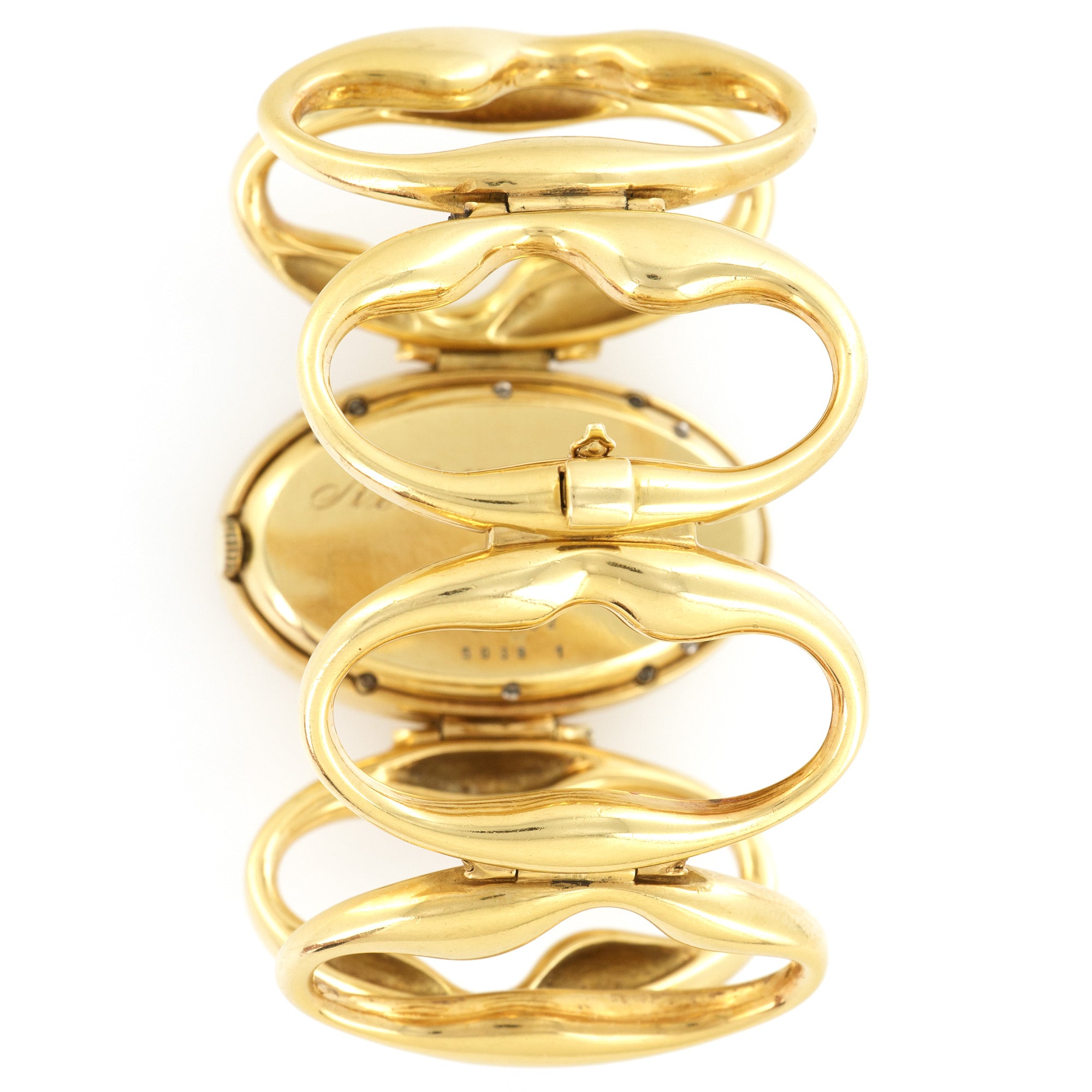 Chopard - Chopard Yellow Gold Unusual Bracelet Watch, Circa 1972 - The Keystone Watches