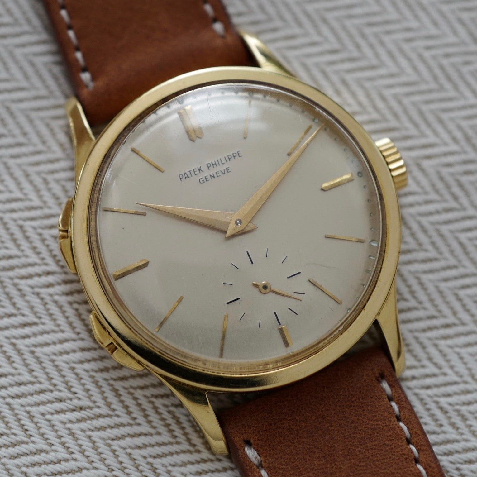 Patek Philippe - Patek Philippe Yellow Gold Travel Time Watch Ref. 2597 - The Keystone Watches