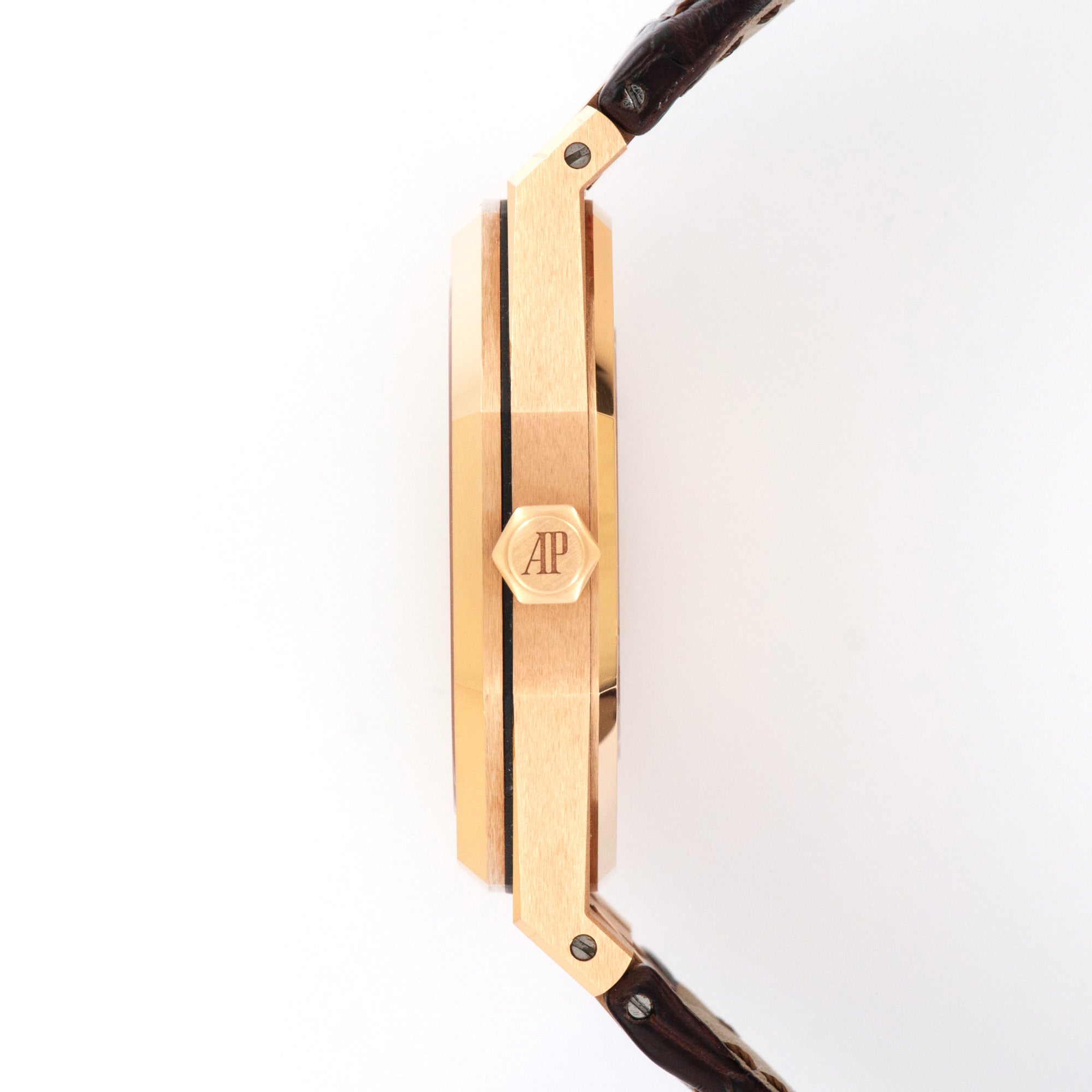 Audemars Piguet - Audemars Piguet Rose Gold Royal Oak Watch Ref. 15400, with Box and Papers - The Keystone Watches