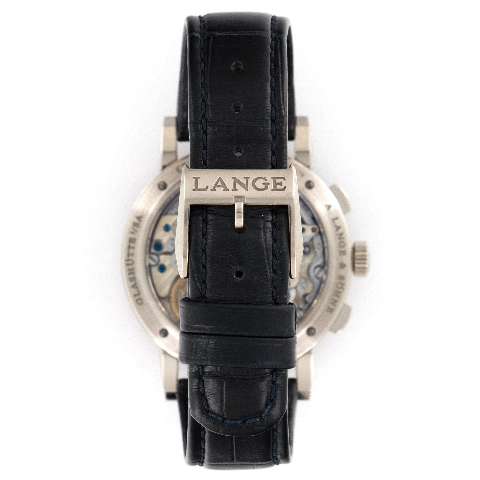 A. Lange & Sohne - A Lange & Sohne White Gold 1815 Chronograph Watch - The Keystone Watches
