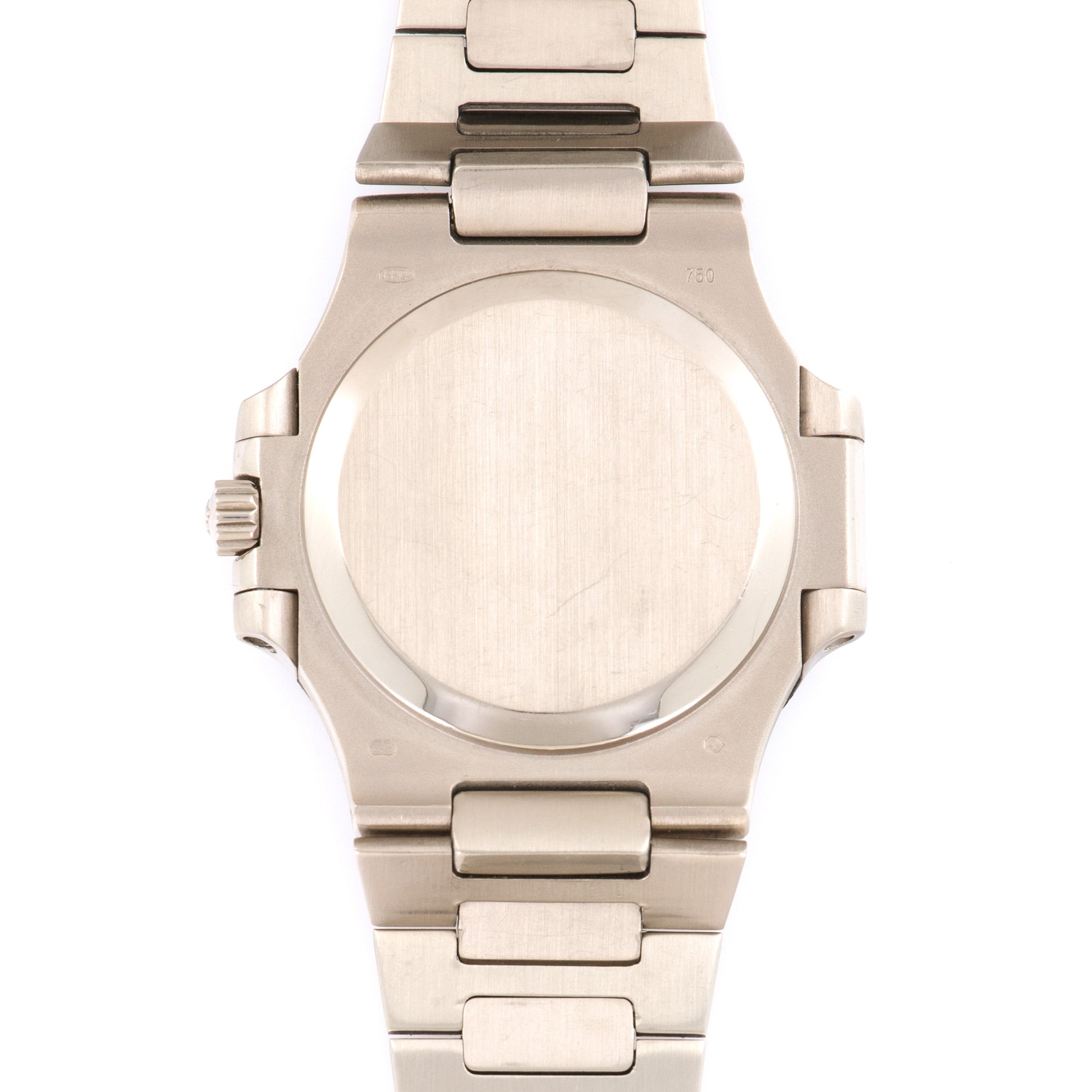 Patek Philippe - Patek Philippe White Gold Nautilus Diamond Watch Ref. 3800 - The Keystone Watches