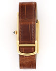Cartier - Cartier Yellow Gold Asymmetrical Tank Watch, Piece Unique - The Keystone Watches