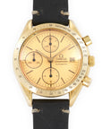 Omega - Omega Yellow Gold Speedmaster Chronograph Watch - The Keystone Watches