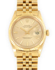 Rolex - Rolex Yellow Gold Datejust Jubilee Watch Ref. 1601 - The Keystone Watches