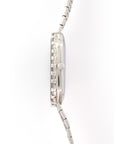 Piaget - Piaget White Gold Onyx & Baguette Diamond Watch - The Keystone Watches