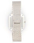 Piaget - Piaget White Gold Onyx & Baguette Diamond Watch - The Keystone Watches