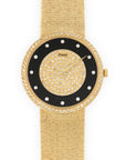 Piaget - Piaget Yellow Gold Diamond & Onyx Watch - The Keystone Watches