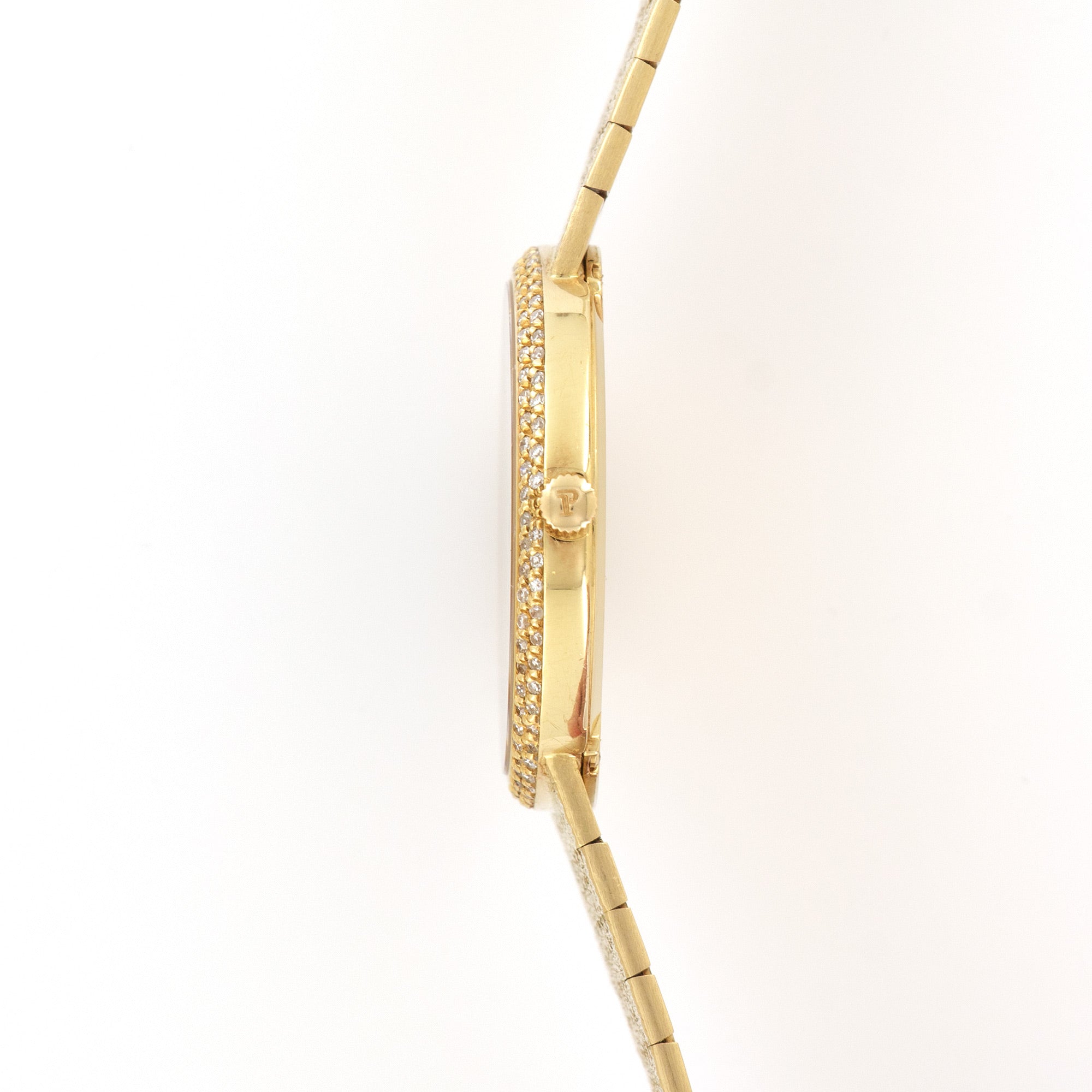 Piaget - Piaget Yellow Gold Diamond & Onyx Watch - The Keystone Watches