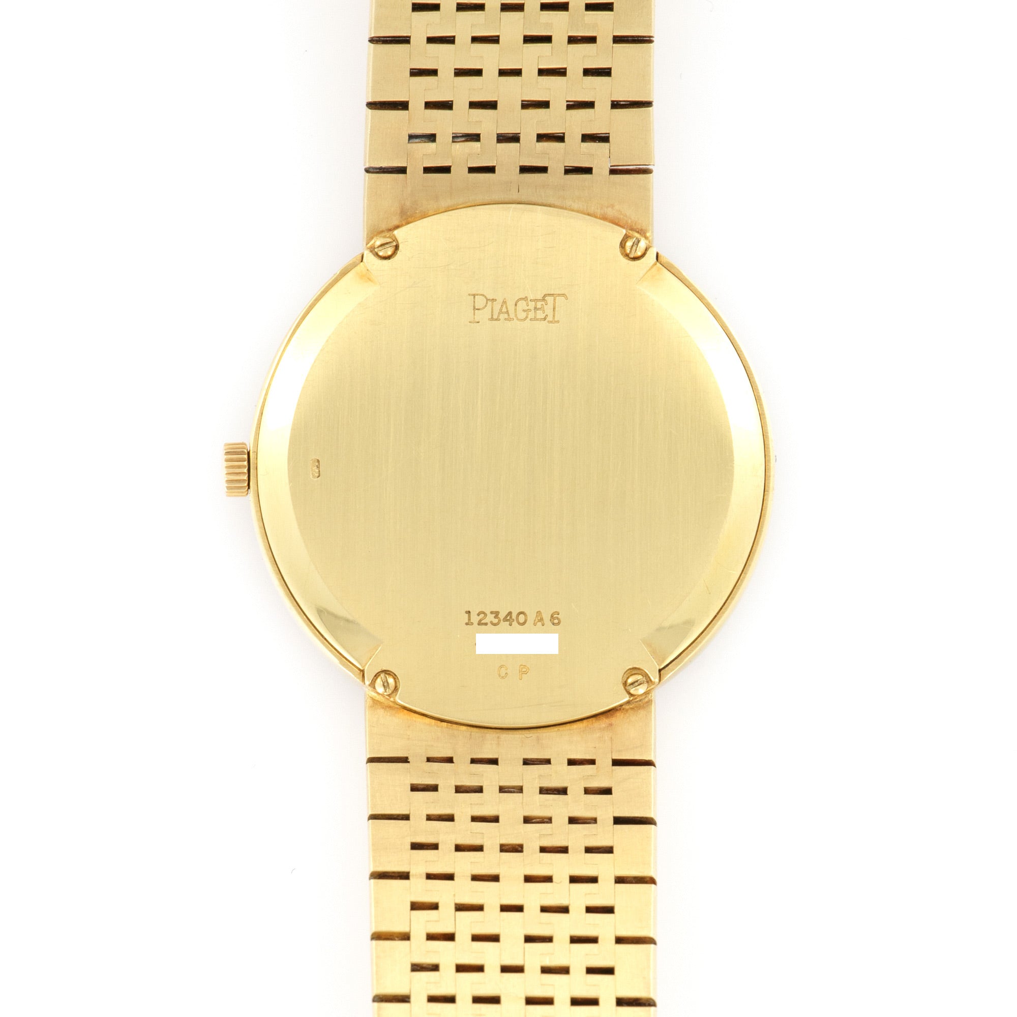 Piaget - Piaget Yellow Gold Diamond & Onyx Watch - The Keystone Watches