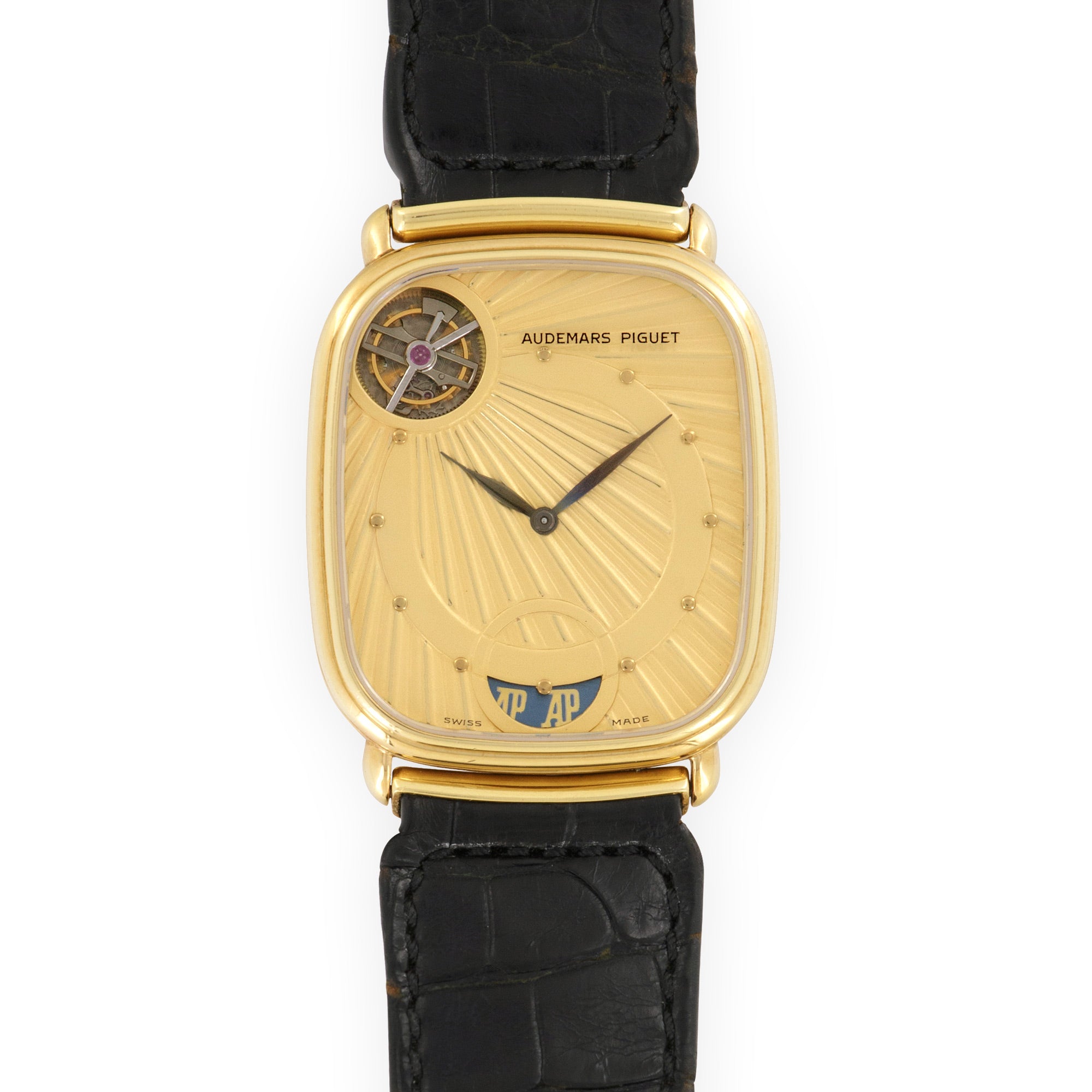 Audemars Piguet - Audemars Piguet Yellow Gold First Automatic Tourbillon Watch - The Keystone Watches