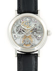 Vacheron Constantin - Vacheron Constantin Platinum Skeletonized Tourbillon Watch - The Keystone Watches