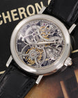 Vacheron Constantin - Vacheron Constantin Platinum Skeletonized Tourbillon Watch - The Keystone Watches