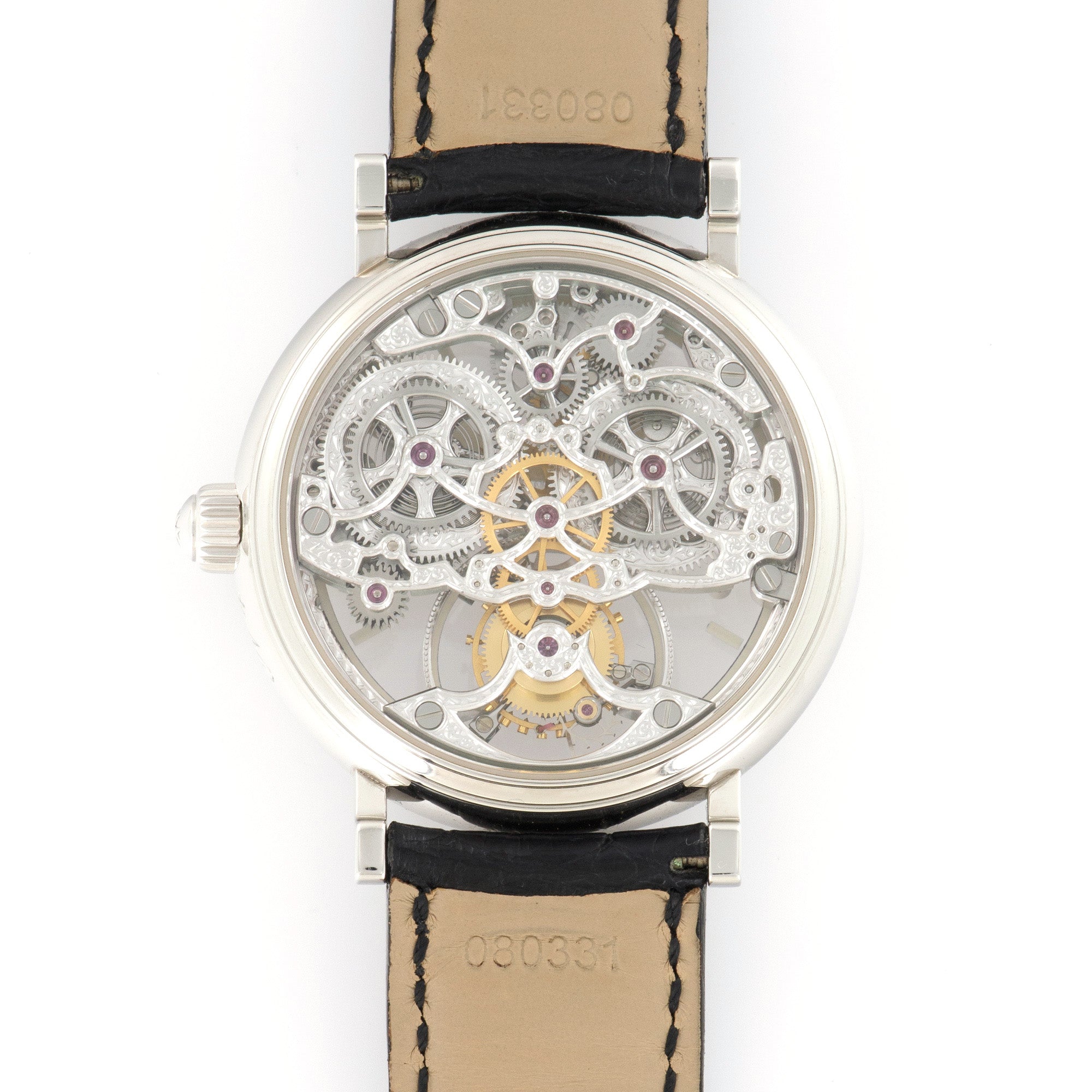 Vacheron Constantin - Vacheron Constantin Platinum Skeletonized Tourbillon Watch - The Keystone Watches