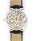 Vacheron Constantin - Vacheron Constantin Platinum Skeletonized Tourbillon Watch - The Keystone Watches