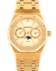 Audemars Piguet - Audemars Piguet Yellow Gold Royal Oak Moonphase Day Date Watch - The Keystone Watches