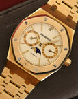 Audemars Piguet - Audemars Piguet Yellow Gold Royal Oak Moonphase Day Date Watch - The Keystone Watches