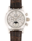 Patek Philippe - Patek Philippe Platinum Perpetual Split Seconds Chronograph Watch Ref. 5004 - The Keystone Watches