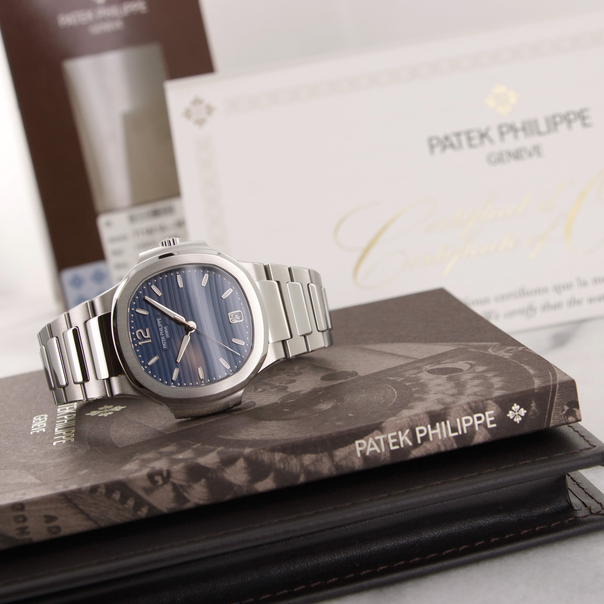Patek Philippe - Patek Philippe Nautilus Blue Dial Watch Ref. 7118 - The Keystone Watches