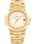 Patek Philippe - Patek Phlippe Yellow Gold Nautilus Automatic Watch Ref. 3800 - The Keystone Watches